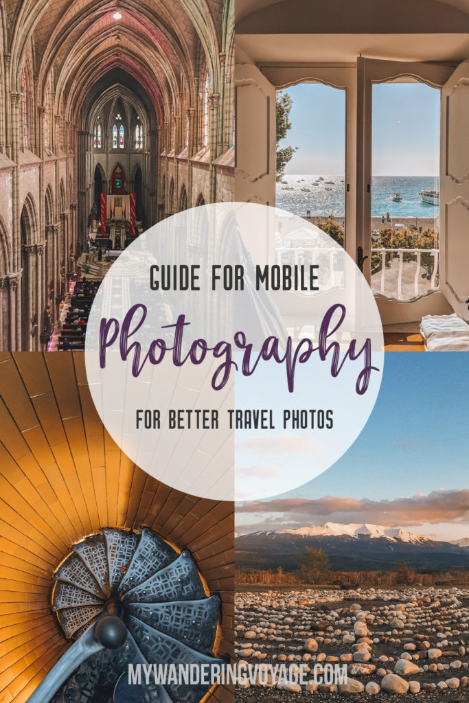 With the powerful device in your pocket you can take incredible photos of your travels. Here is the ultimate guide to smartphone travel photography. | My Wandering Voyage travel blog #travel #photography #tips #travelphotography #smartphonephotography