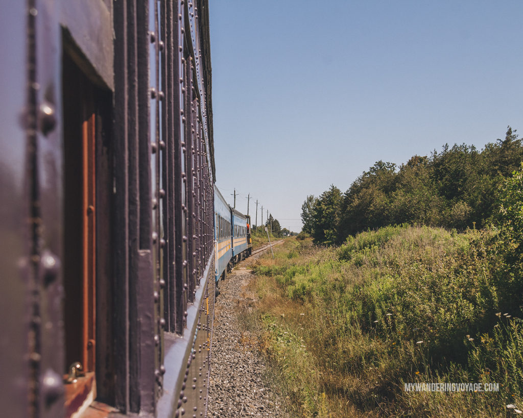 Waterloo Heritage rail way | Are you an explorer? A foodie? Or how about a beach bum? There’s something for everyone in this list of fantastic day trips from Toronto | My Wandering Voyage travel blog #toronto #ontario #canada #ontariotravel #travel