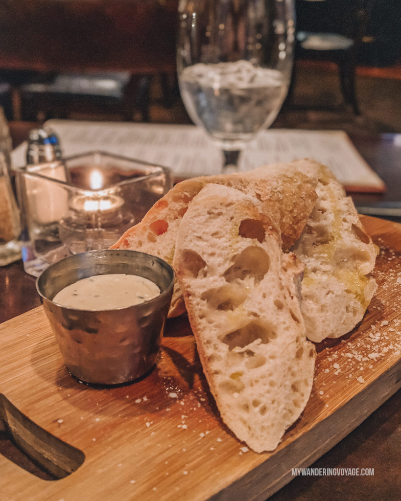 BlueFin homemade bread | Grab your best gal pals or significant other for the ultimate weekend getaway in Portland, Maine. Find where to stay, what to eat and things to do in this guide to Portland, Maine. | My Wandering Voyage travel blog #Portland #Maine #USA #travel