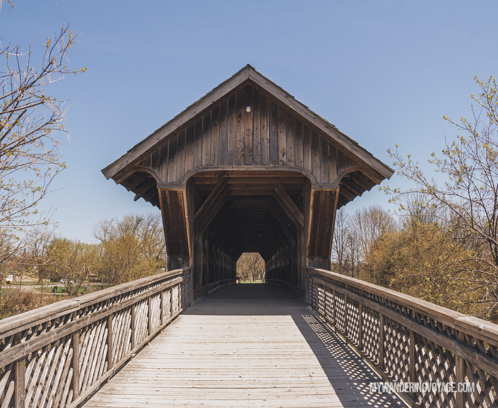 Guelph covered bridge | Best scenic bridges in Ontario you have to visit | My Wandering Voyage travel blog