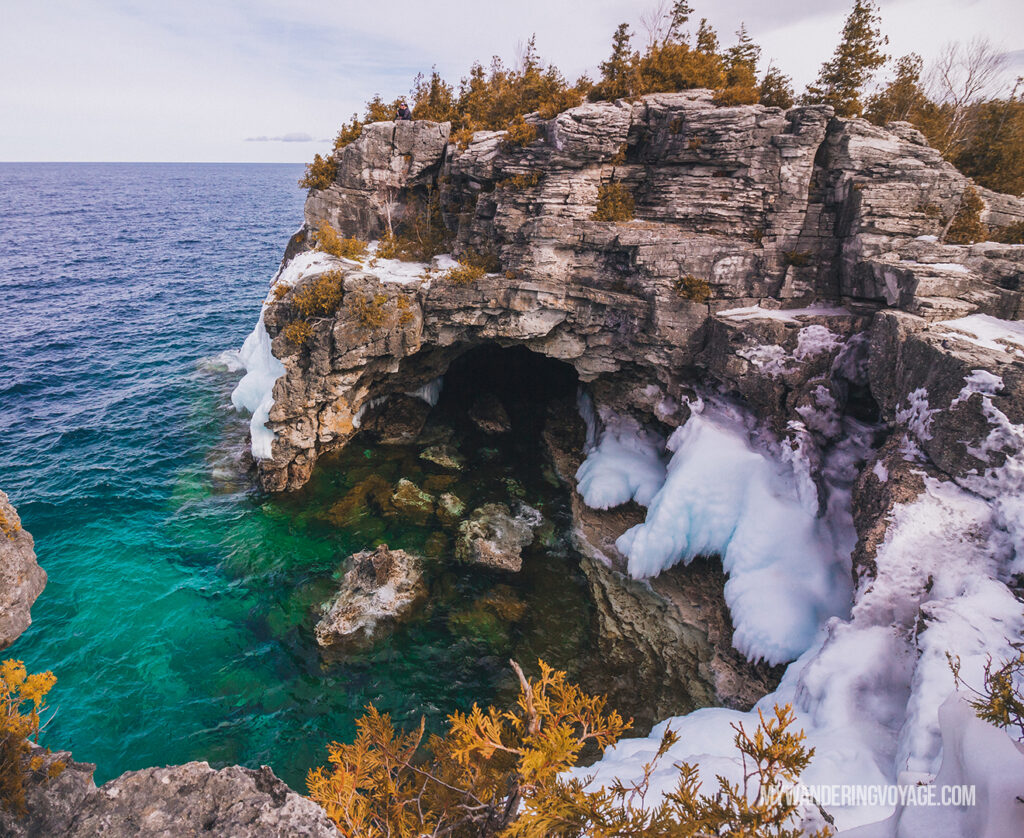 The Grotto at Bruce Peninsula National Park | Canada Travel Guide | My Wandering Voyage travel blog