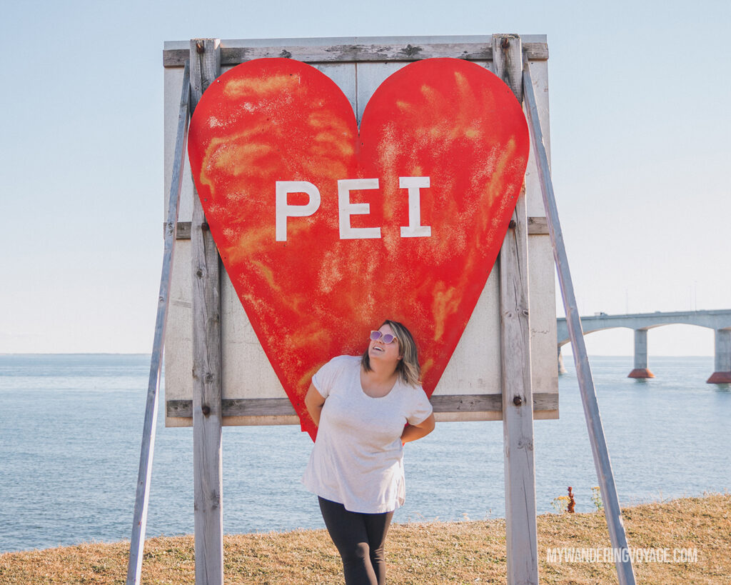 PEI sign | Canada Travel Guide | My Wandering Voyage travel blog