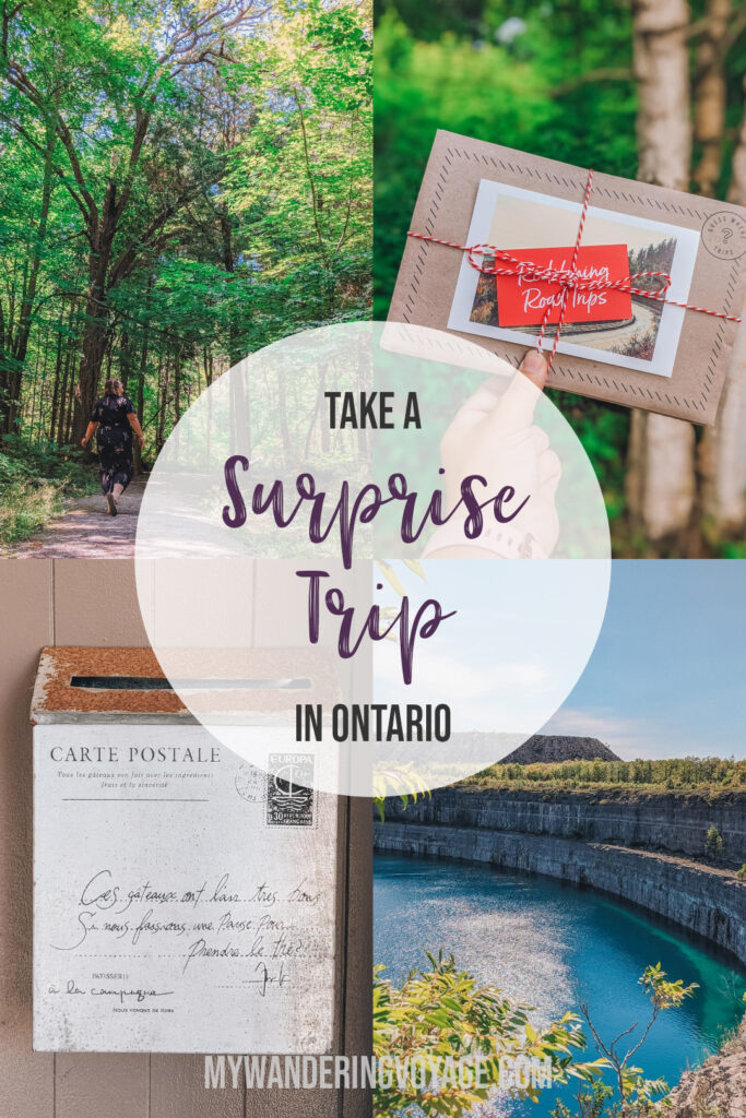 Take a surprise day trip in Ontario with Guess Where Trips and discover hidden gems and picturesque places all in your backyard | My Wandering Voyage travel blog #Travel #Ontario #Canada #SurpriseTrip #TripItinerary