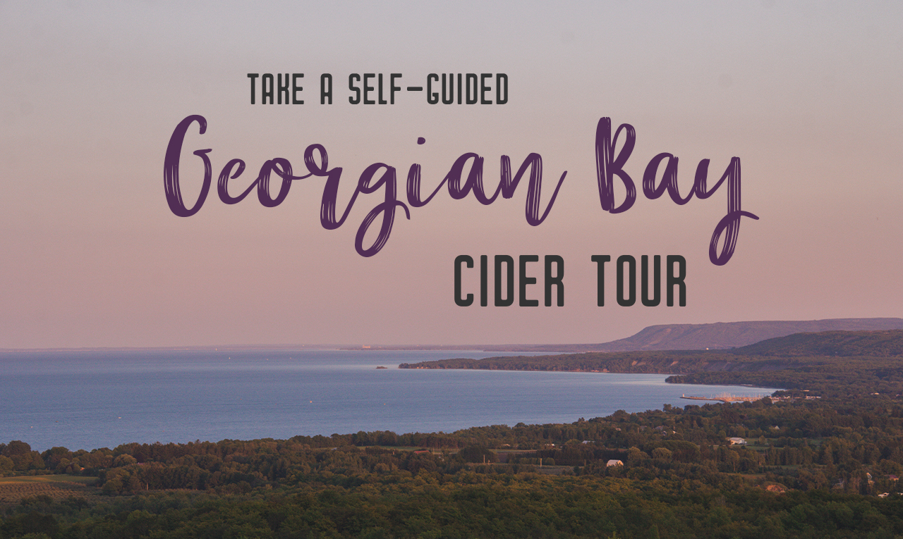 Take a road trip through Ontario’s Georgian Bay area in search of liquid gold. This self-guided Georgian Bay cider tour hits all the spots for exploring Ontario’s best cider producers. | My Wandering Voyage travel blog #Ontario #Cider #GeorgianBay #daytrip