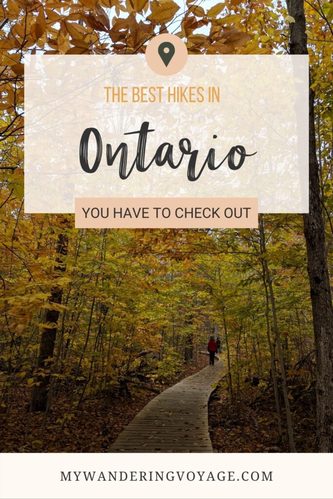 guided backpacking trips ontario