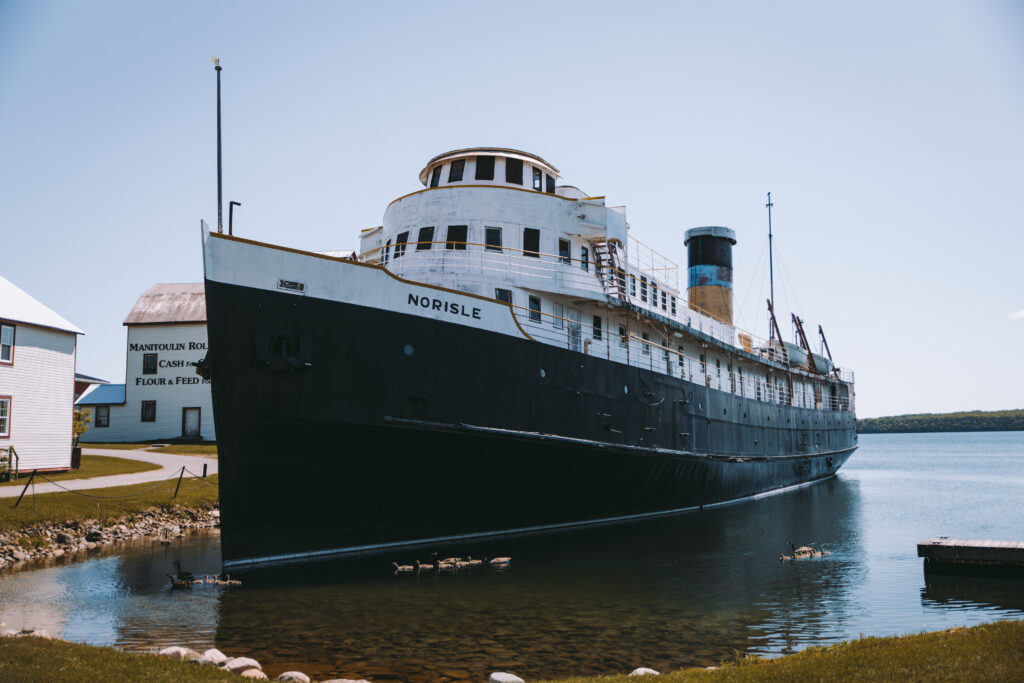 SS Norisle | Best Things to Do on Manitoulin Island | My Wandering Voyage Travel Blog
